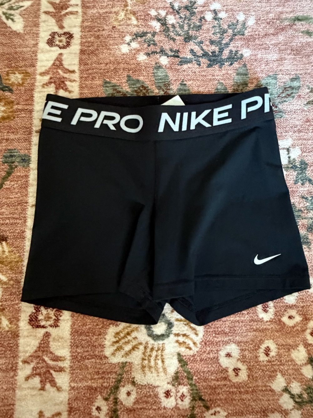 Nike Black Pro High-Rise Bike Shorts